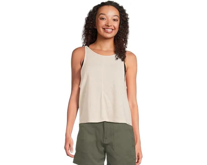 Топ New Moon Tank с V-образной спинкой и смесью конопли Prana