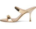 Сандалии Stuart Weitzman Nudist Slide 85 на тонком высоком каблуке