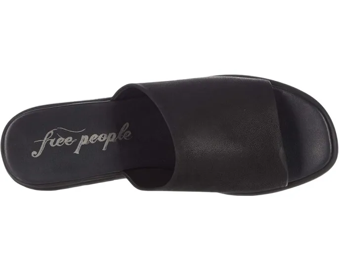 Сандалии Free People Harbor Flatform на платформе с кожаной стелькой