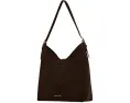 Мини-сумка Rebecca Minkoff Megan Hobo из натуральной кожи на плечо
