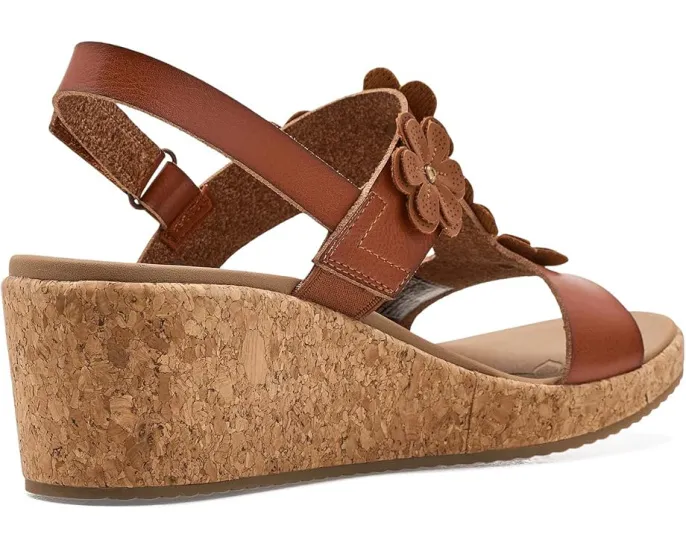 Сандалии SKECHERS Archfit Beverlee 2.0 Rare Gem с цветочным декором и стелькой Arch Fit