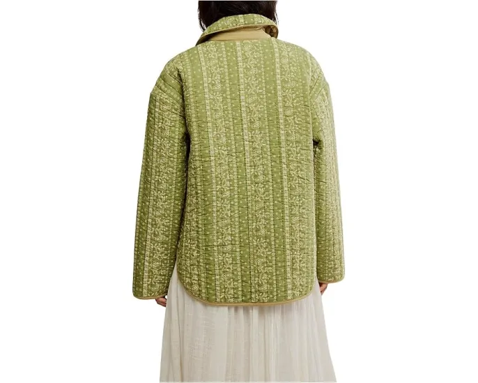 Куртка Alexie стёганая с контрастной подкладкой от Free People