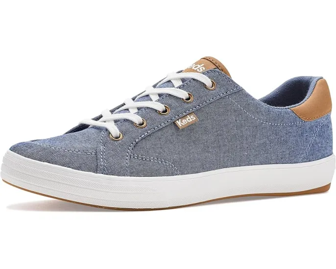Кроссовки Keds Center III Lace Up из хлопкового холста с легкой подошвой