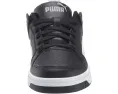 Кроссовки Puma Kids Rebound Layup Lo из кожзама для детей