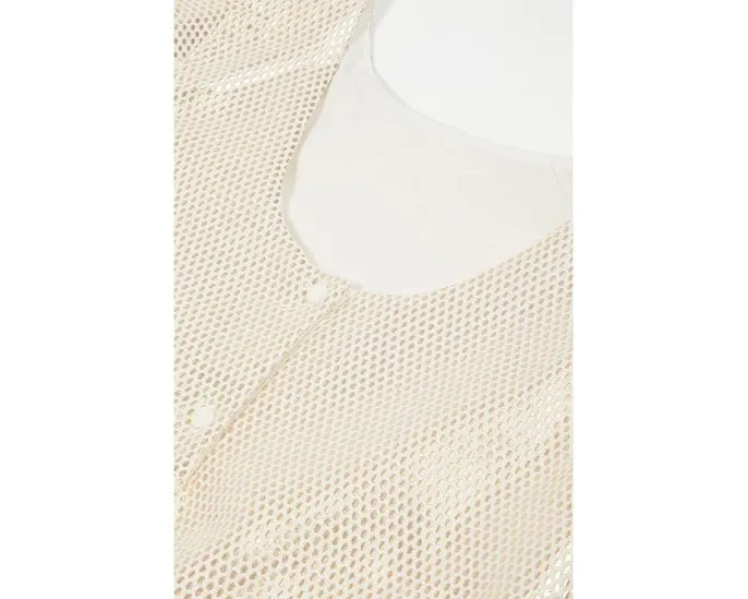 Платье для девочек из золотистого жаккарда Janie and Jack с бантом