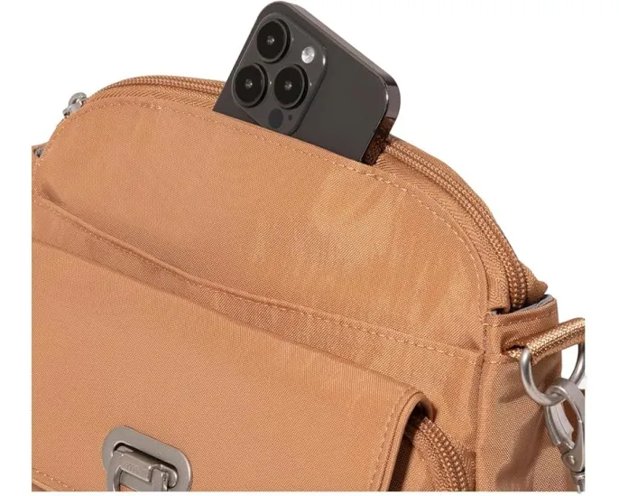 Сумка-кроссбоди Baggallini с откидной застежкой и RFID кошельком