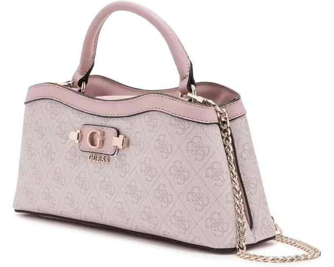 Сумка Lindsey Small 2 Compartment Satchel GUESS черная
