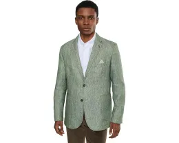 Пиджак Johnston & Murphy Conley из льна и полиэстера с саржевым переплетением