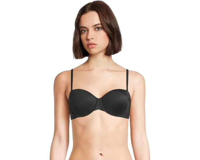 Бюстгальтер Calvin Klein бесшовный без бретелей с легким уплотнением