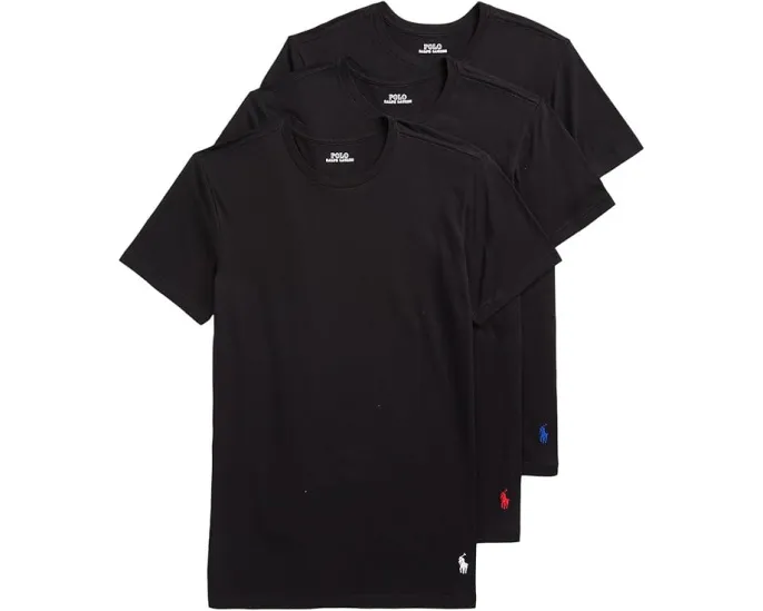 Трикотажные футболки Slim Fit Polo Ralph Lauren из хлопка