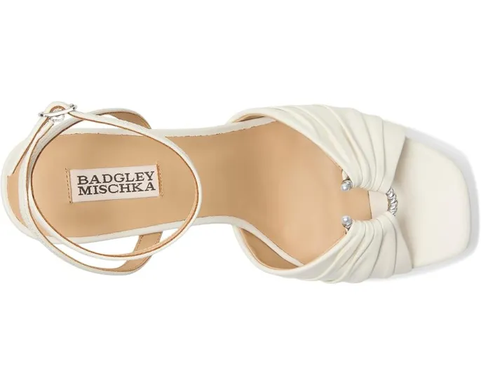 Босоножки Badgley Mischka Veda на платформе с квадратным каблуком и стеганым верхом