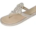 Сандалии Tory Burch Miller Knotted Pave с заклепками и стелькой из овечьей кожи