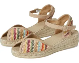 Эспадрильи Toni Pons Bella-Ma с открытым мысом и клином из джута