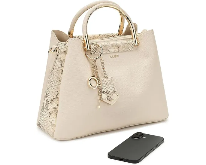 ALDО Cloenaa структурированная сумка с тремя отделениями и съемным ремнем