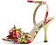 Туфли Blue by Betsey Johnson Hilley с цветным каблуком и аппликацией цветка