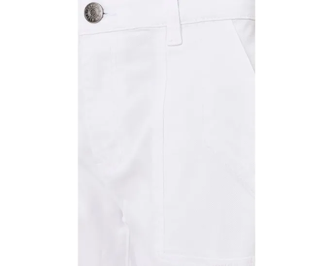 Джинсы KUT from the Kloth Petite Ashton Barrel в оптическом белом цвете