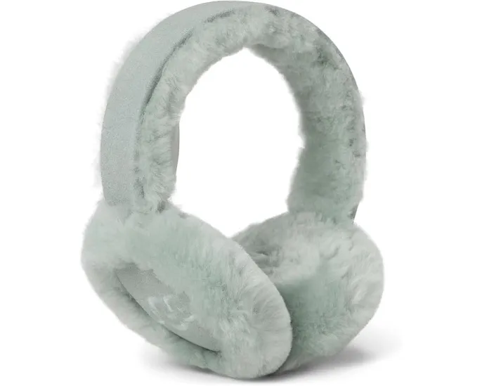 Наушники Sheepskin Embroidery Earmuff из овчины с вышитым логотипом UGG