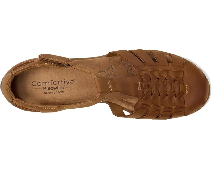 Сандалии Comfortiva Persa с памятью формы Pillowtop и регулируемыми ремешками