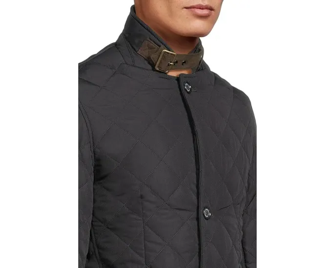 Стеганая куртка Barbour Quilted Lutz с классическим тартаном и вентиляцией