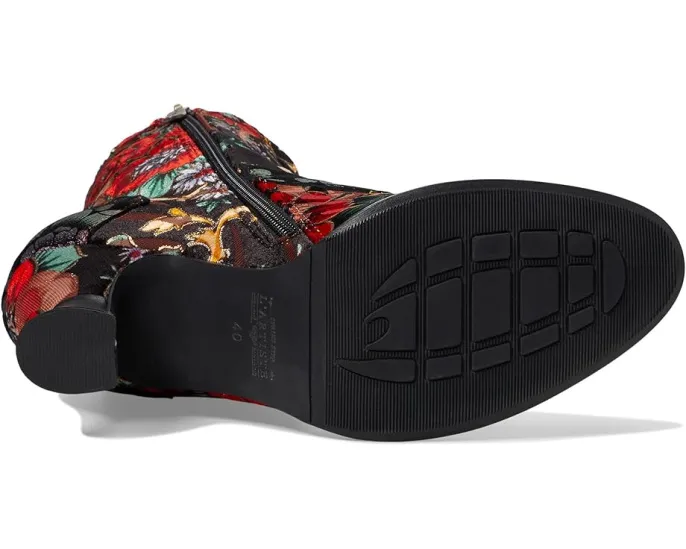 Ботильоны L'Artiste by Spring Step Roselia с гобеленовым цветочным узором