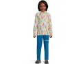 Детская толстовка Spyder Kids Reflect 1/2 Zip с защитой UPF 50+ и зимним принтом