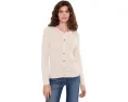 Кардиган Lauren Ralph Lauren с косами из хлопка с вискозой кремовый