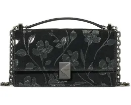 Kate Spade New York Deco Uptown Blooms Printed Suede мини кроссбоди на цепочке
