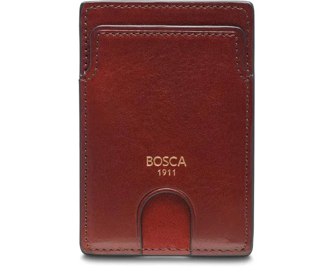 Тонкий картхолдер Bosca Old Leather из итальянской кожи