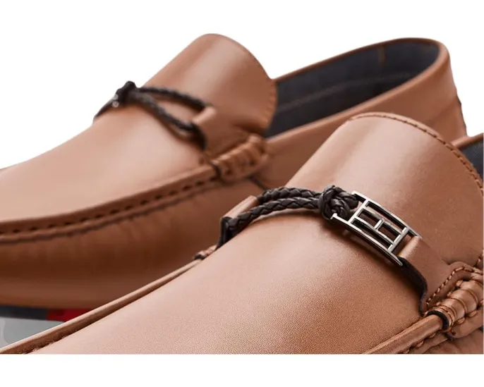 Лоферы Tommy Hilfiger Delshler с плетеным декором и фурнитурой