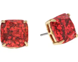 Kate Spade New York миниатюрные серьги-гвоздики с квадратными стразами