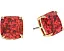 Kate Spade New York миниатюрные серьги-гвоздики с квадратными стразами