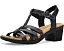 Сандалии Emily 2 Rose Clarks на квадратном каблуке с ремешками и стелькой Ultimate Comfort
