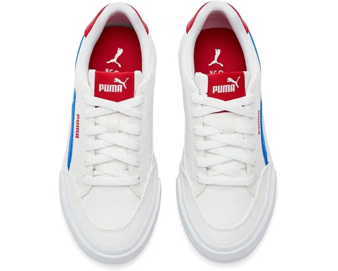 Детские кроссовки Puma Court Classic Vulc с кожаным верхом и вулканизированной подошвой