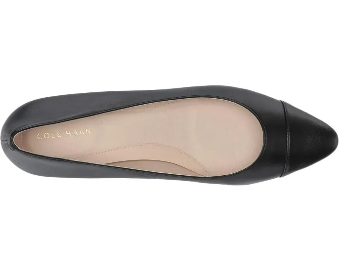 Туфли Cole Haan The Go-To Block Heel Pump на каблуке 45 мм с кожаной подкладкой