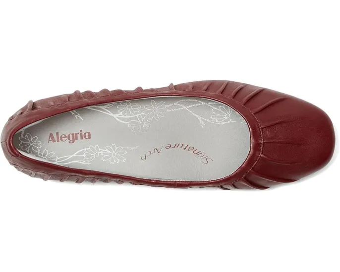 Балетки Alegria Beka из мягкой кожи с квадратным носком и поддержкой свода