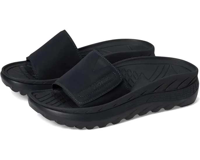 Сланцы VIONIC Rejuvenate Slides с массажной стелькой и регулируемым ремешком для восстановления