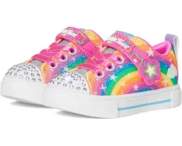 Детские кроссовки SKECHERS KIDS Twinkle Sparks 314829N с подсветкой и липучкой