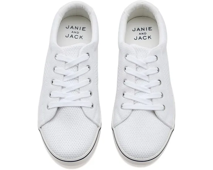 Кроссовки Janie and Jack Flyknit с дышащим верхом и круглым носком