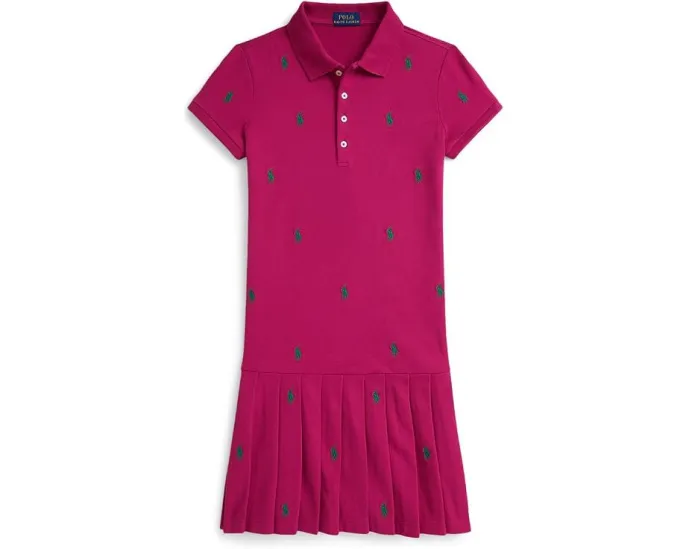Polo Ralph Lauren платье Polo Pony из эластичного полотна для детей