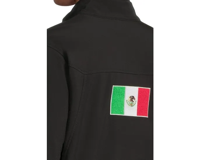Ariat куртка New Team Softshell Mexico с флисовой подкладкой