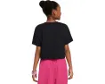 Детская футболка Nike Kids Cropped Futura T-Shirt из мягкого хлопка