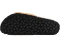 Сандалии Birkenstock Sylt из замши с контурной стелькой и регулируемой застежкой
