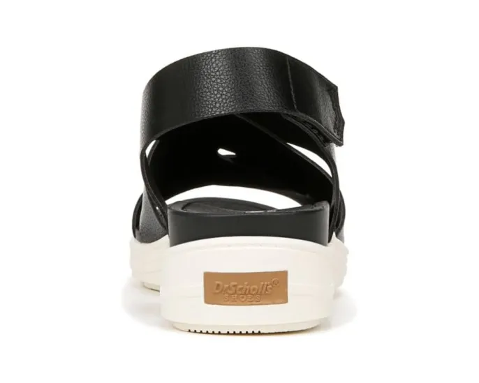 Сандалии Dr. Scholl's Time Off Sea с перекрестными ремешками и поддержкой свода стопы