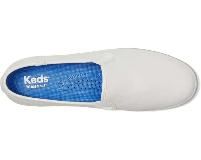 Кожаные слипоны Keds Champion с гибкой резиновой подошвой