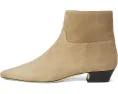 Ботинки Stassi Zip Bootie Stuart Weitzman с застежкой-молнией на устойчивом каблуке
