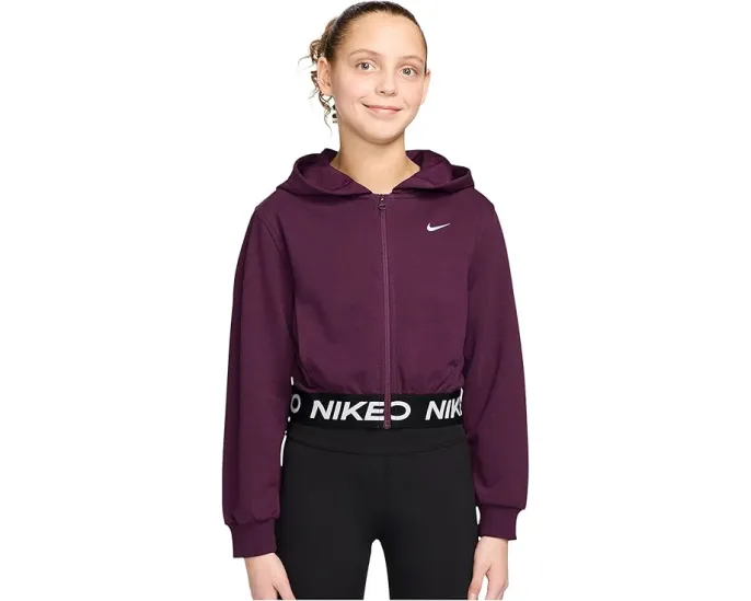 Худи Nike Kids Pro Fleece Dri-FIT Full-Zip с технологией отвода пота