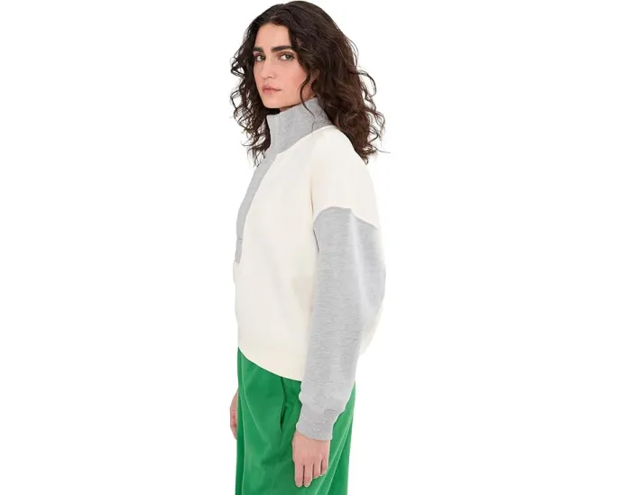 Свитшот Free People Color-Block Timeless из флиса с эффектом burnout