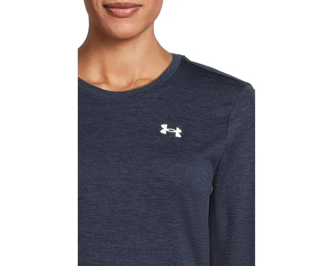 Under Armour футболка Tech Long Sleeve Crew Twist для тренировок с технологией отвода влаги