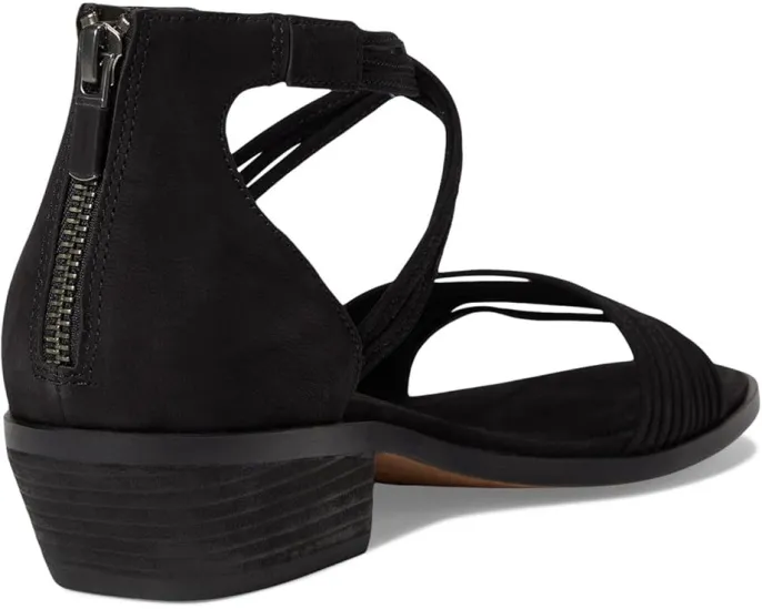 Сандалии Eileen Fisher Viro с низким квадратным каблуком и молнией