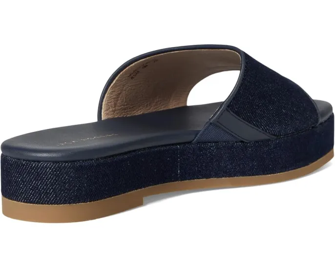 Сандалии Jack Rogers Bay Flatform на платформе с верхом из кожи и подошвой из резины